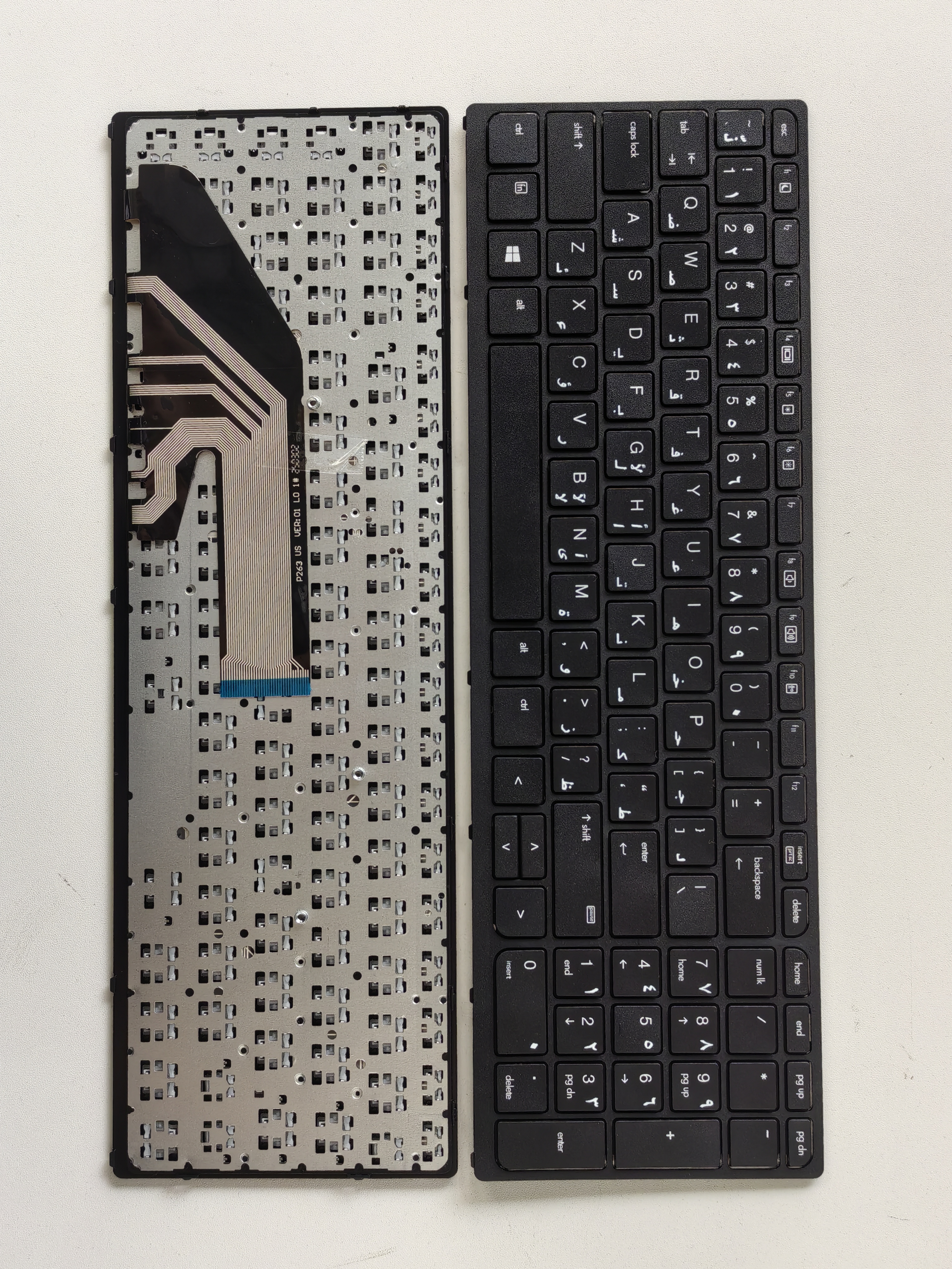 Picture of New Replacement Laptop Keyboard For HP ZBOOK15G3 BLACK FRAME BLACK (OEM) AR Layout